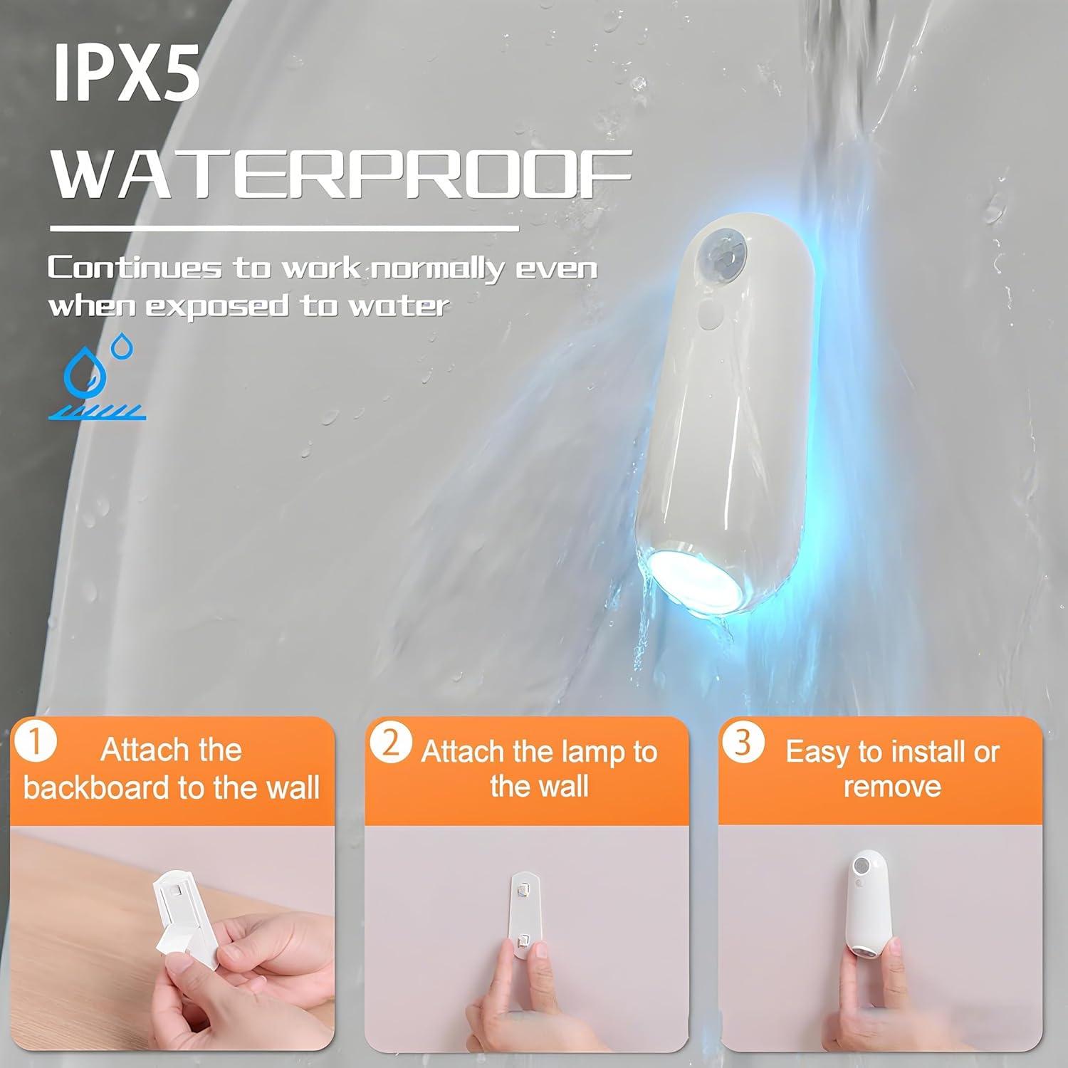 Luz Nocturna para Inodoro ONXE con Sensor de Movimiento - Paquete de 2