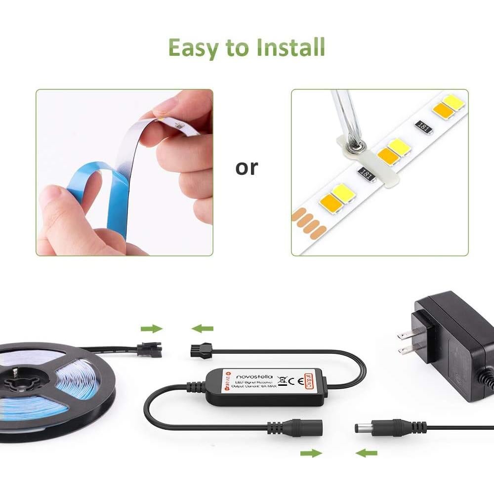 Tira LED Novostella 6m Dimmable 3000K-6500K con Control Remoto