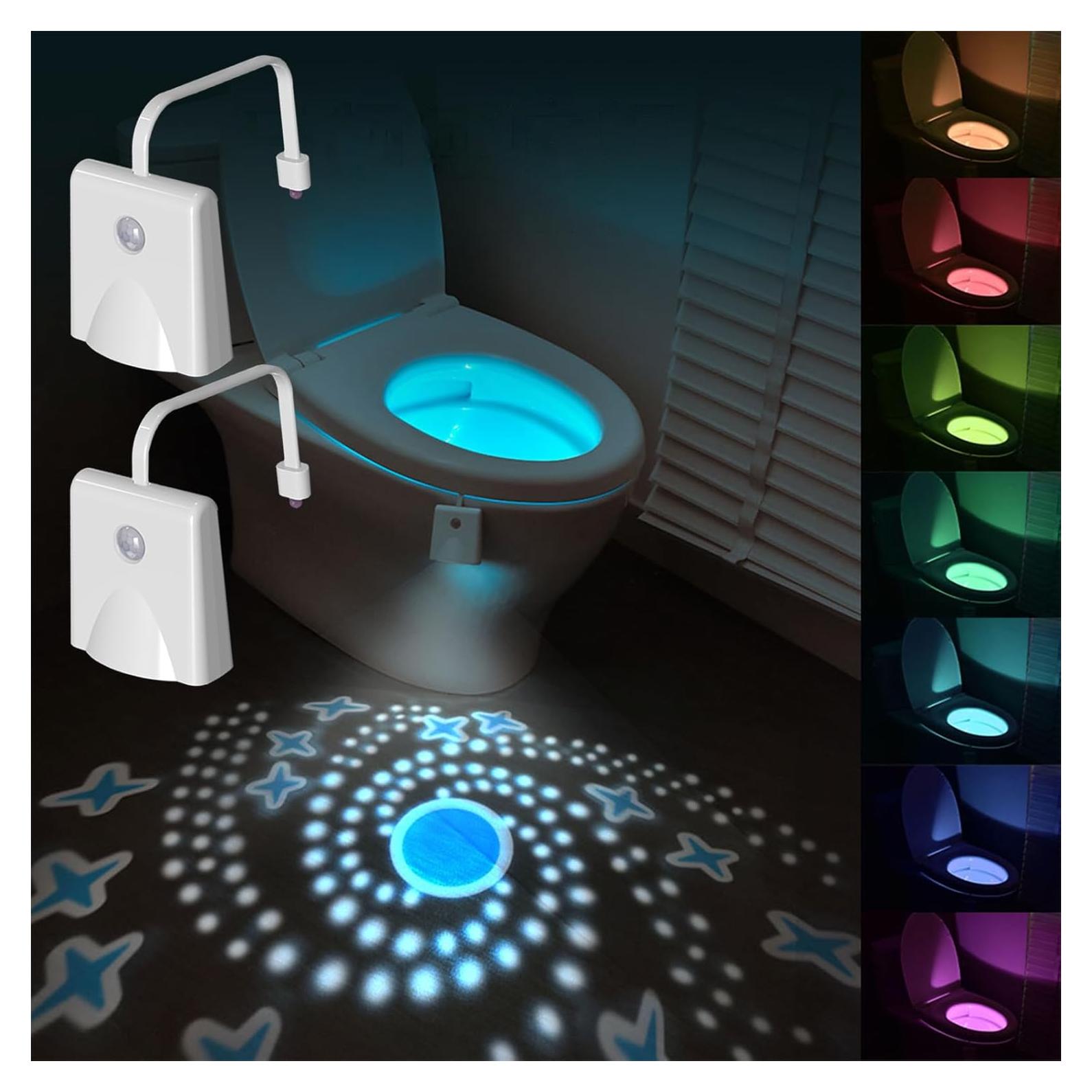 Luz de Inodoro LED VEEKI con Sensor y Proyección de Estrellas