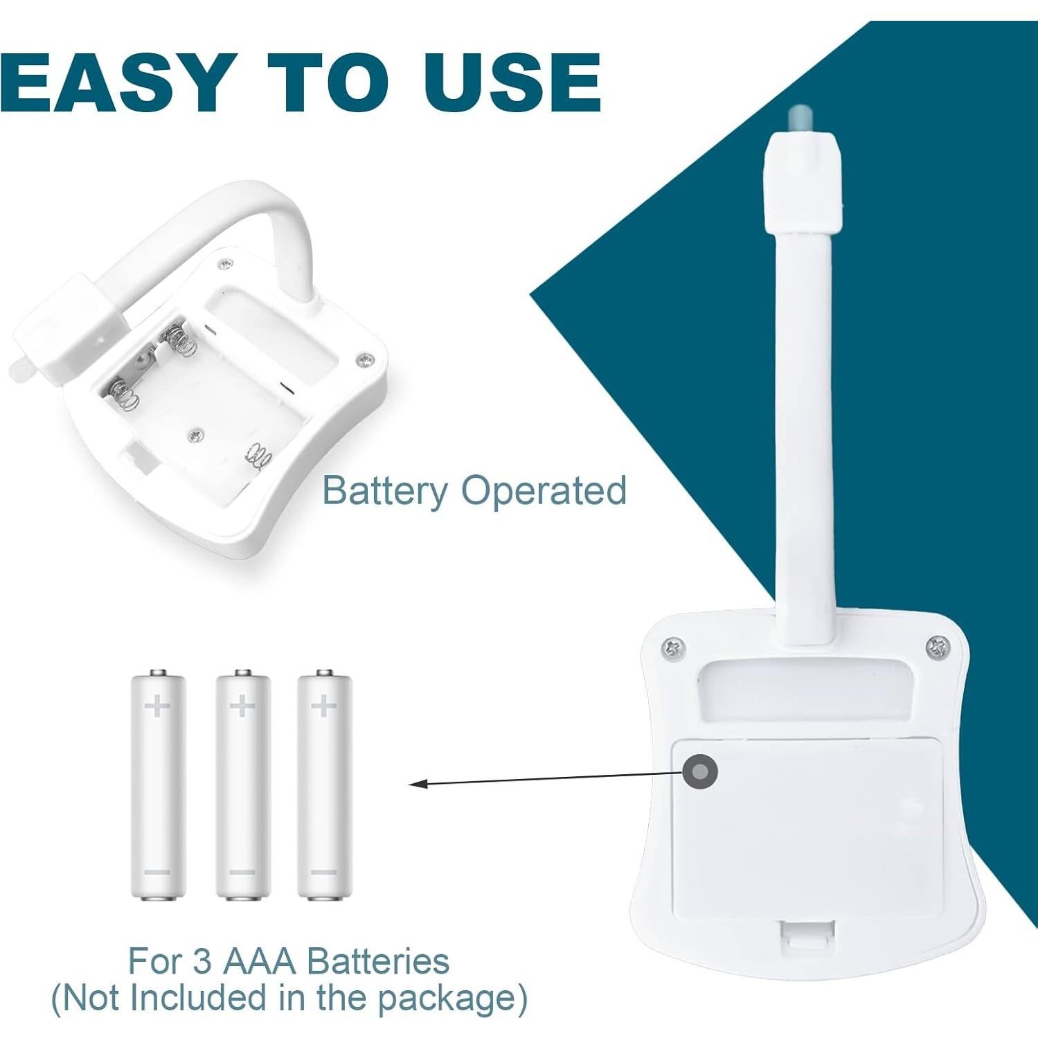 Luz de Inodoro LED MIEFL con Sensor de Movimiento 16 Colores