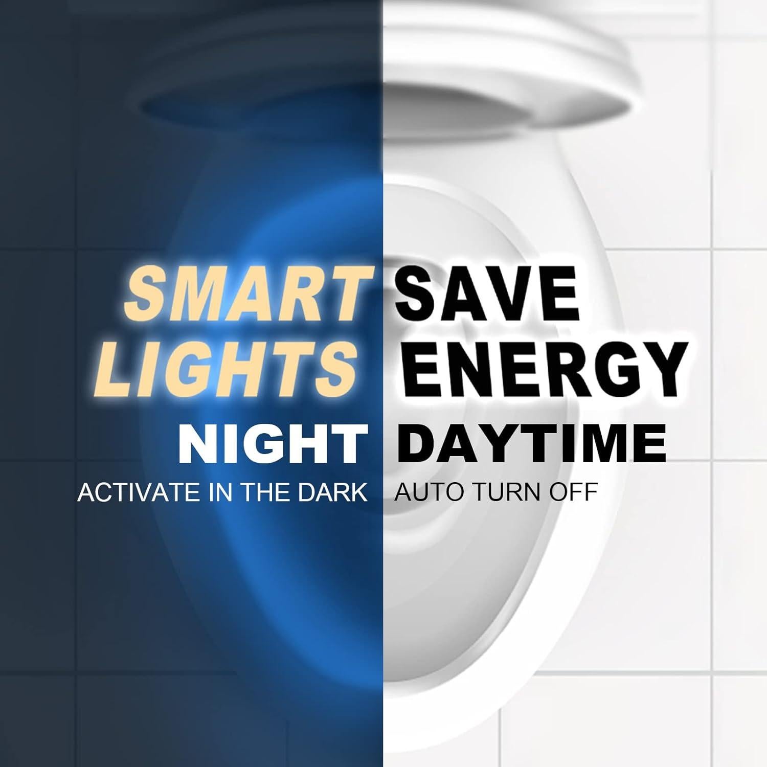 Luz de Inodoro LED MIEFL con Sensor de Movimiento 16 Colores