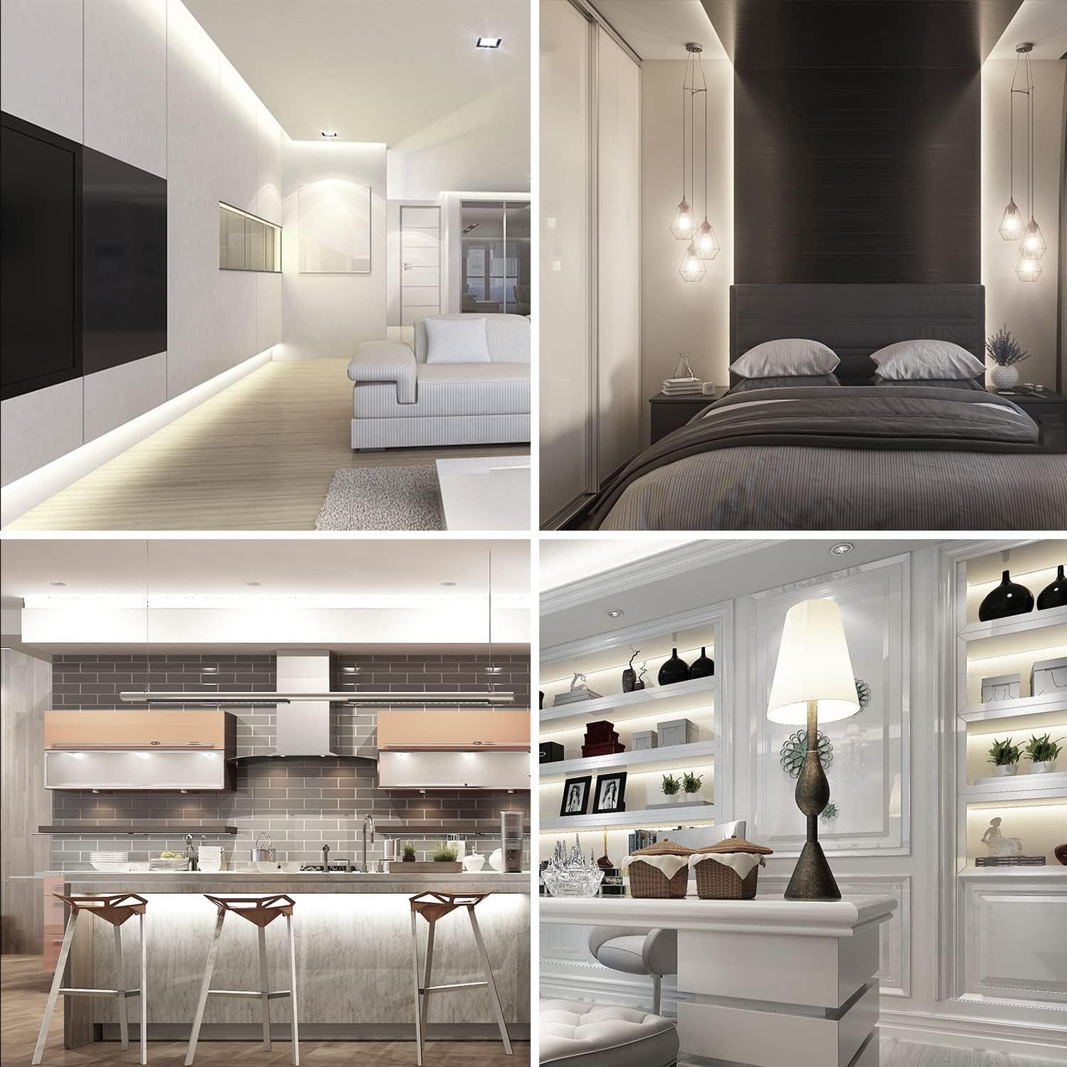 Tira LED Regulable 5m PHOPOLLO 6500K Luz Blanca Diurna