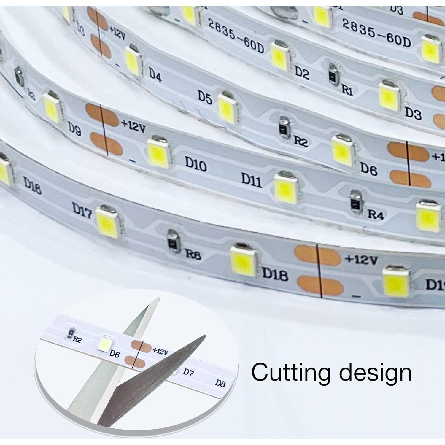 Tira de LED Blanca DAYBETTER 6.1 m 360 LEDs 6500K Regulable