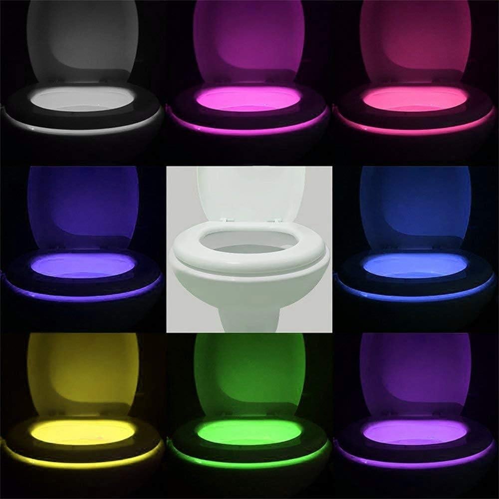 Luz Nocturna LED VINTAR 2-Pack con Sensor de Movimiento 16 Colores