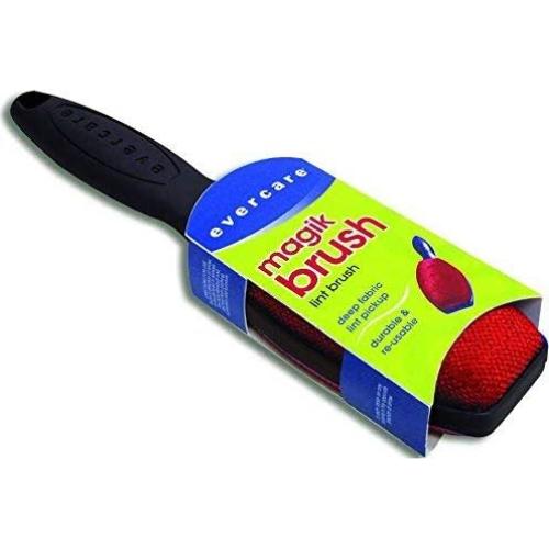 Cepillo de Pelusa Doble Cara Evercare Magik - Mango Negro