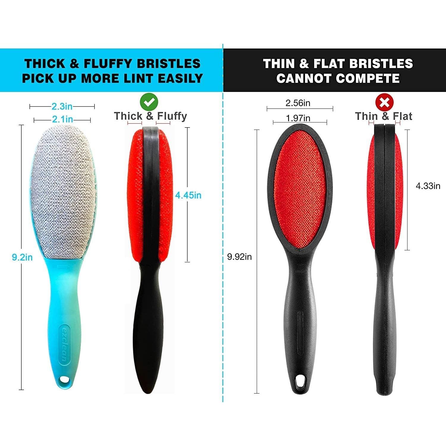 Paquete de 4 Cepillos para Pelusa Reutilizables Ezclean