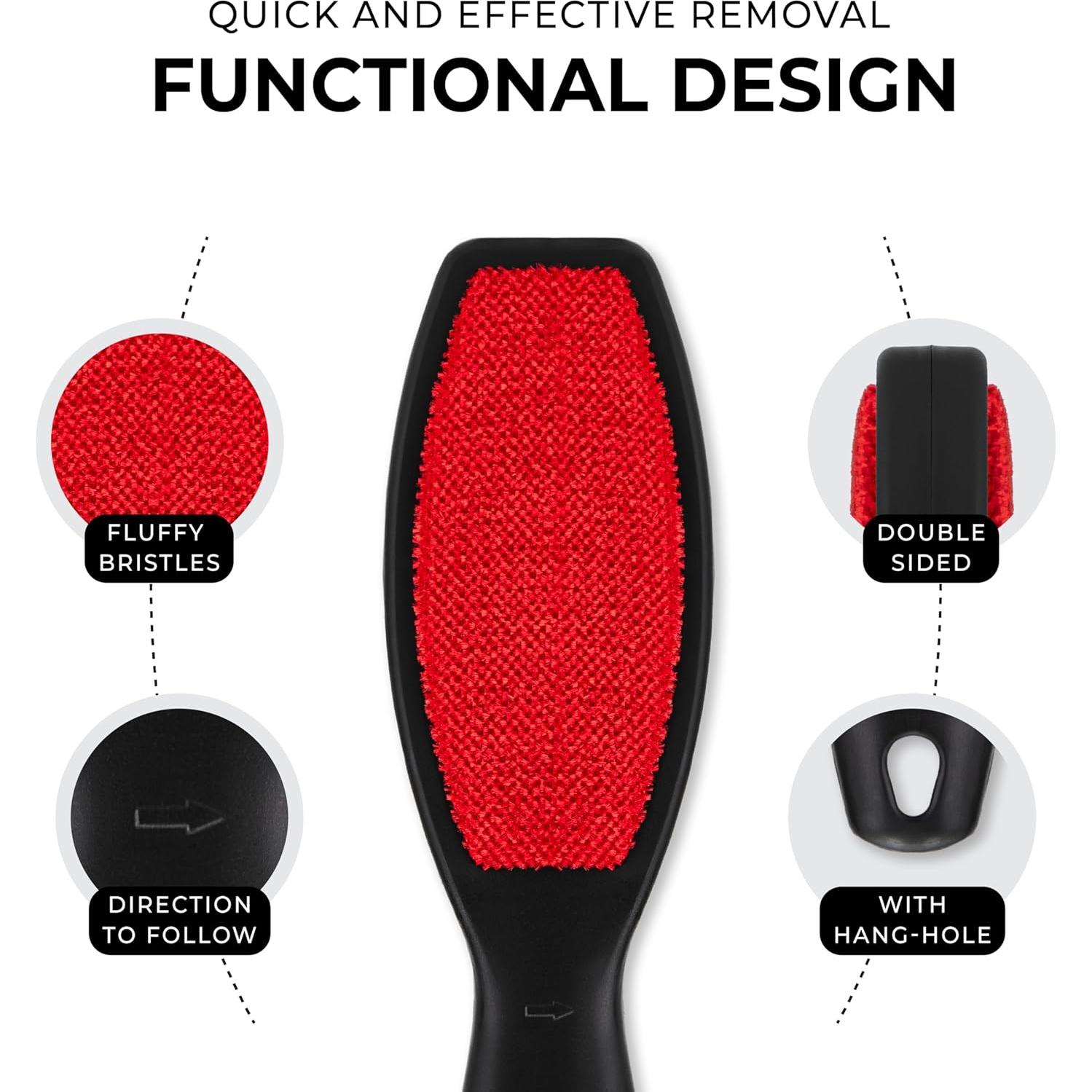 Cepillos Quitapelusas DecorRack Doble Cara 2 Unidades