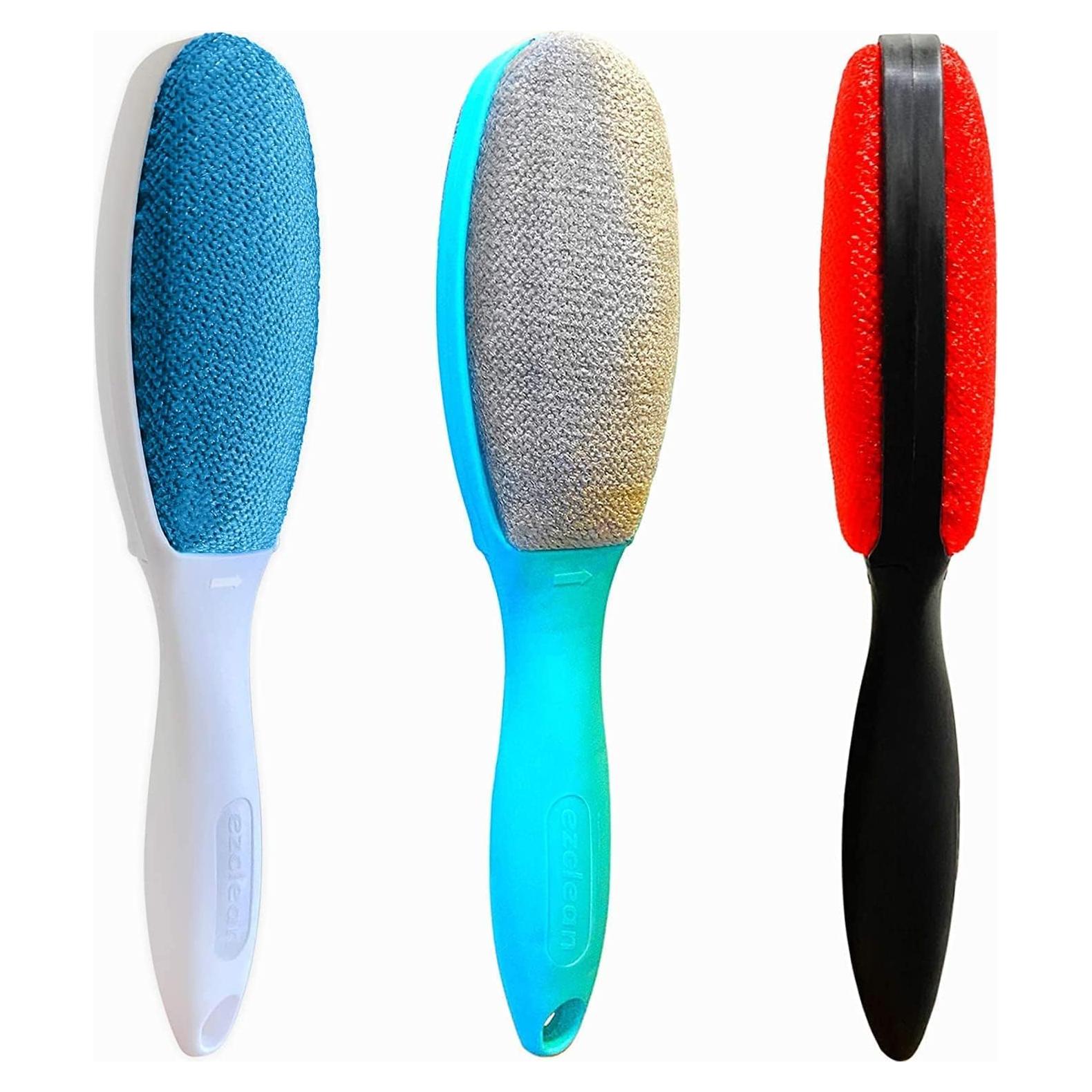 Paquete de 3 Cepillos Quitapelos Reutilizables EzClean