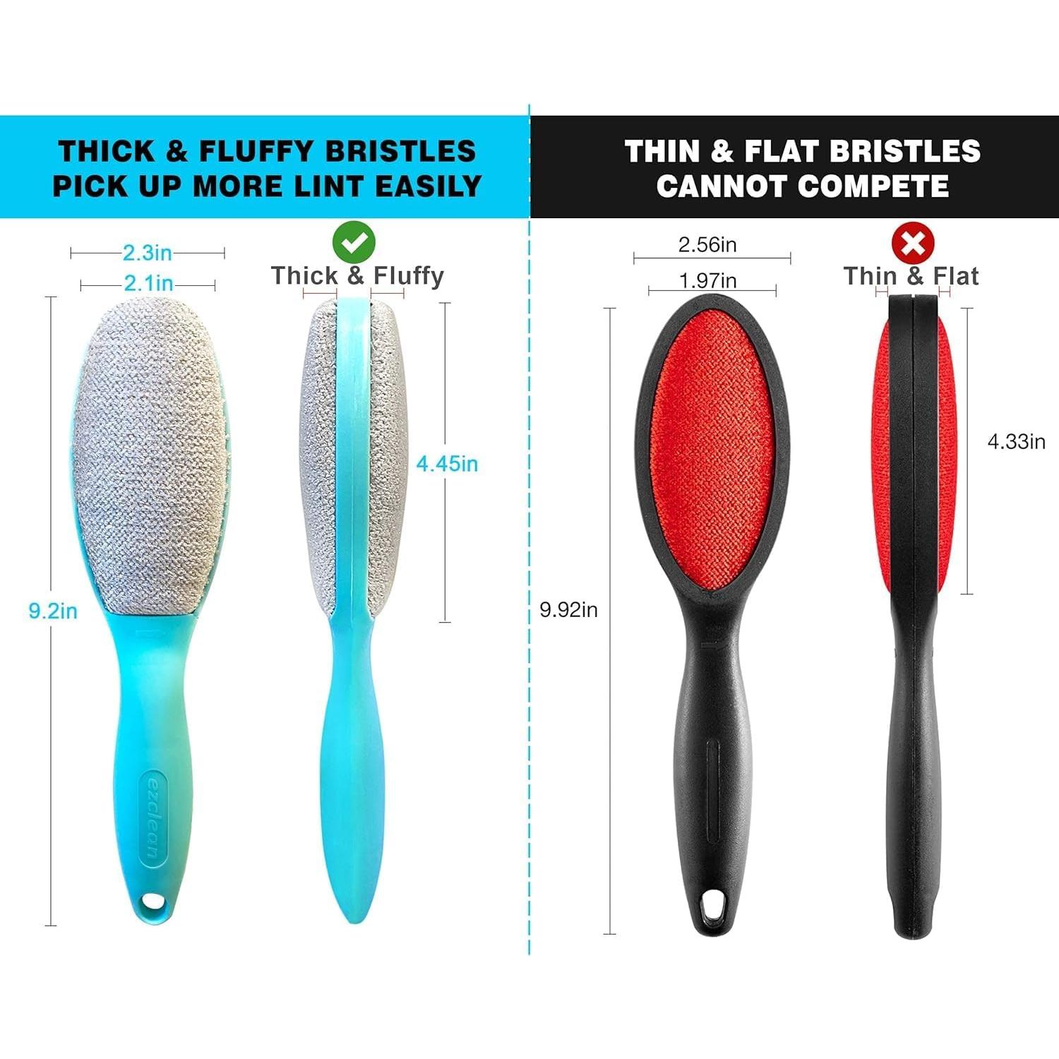 Paquete de 3 Cepillos Quitapelos Reutilizables EzClean