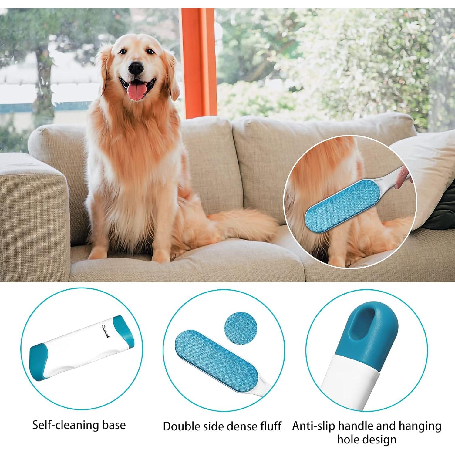 Juego de 2 Cepillos Quitapelusas DAXIAODI Autolimpiante