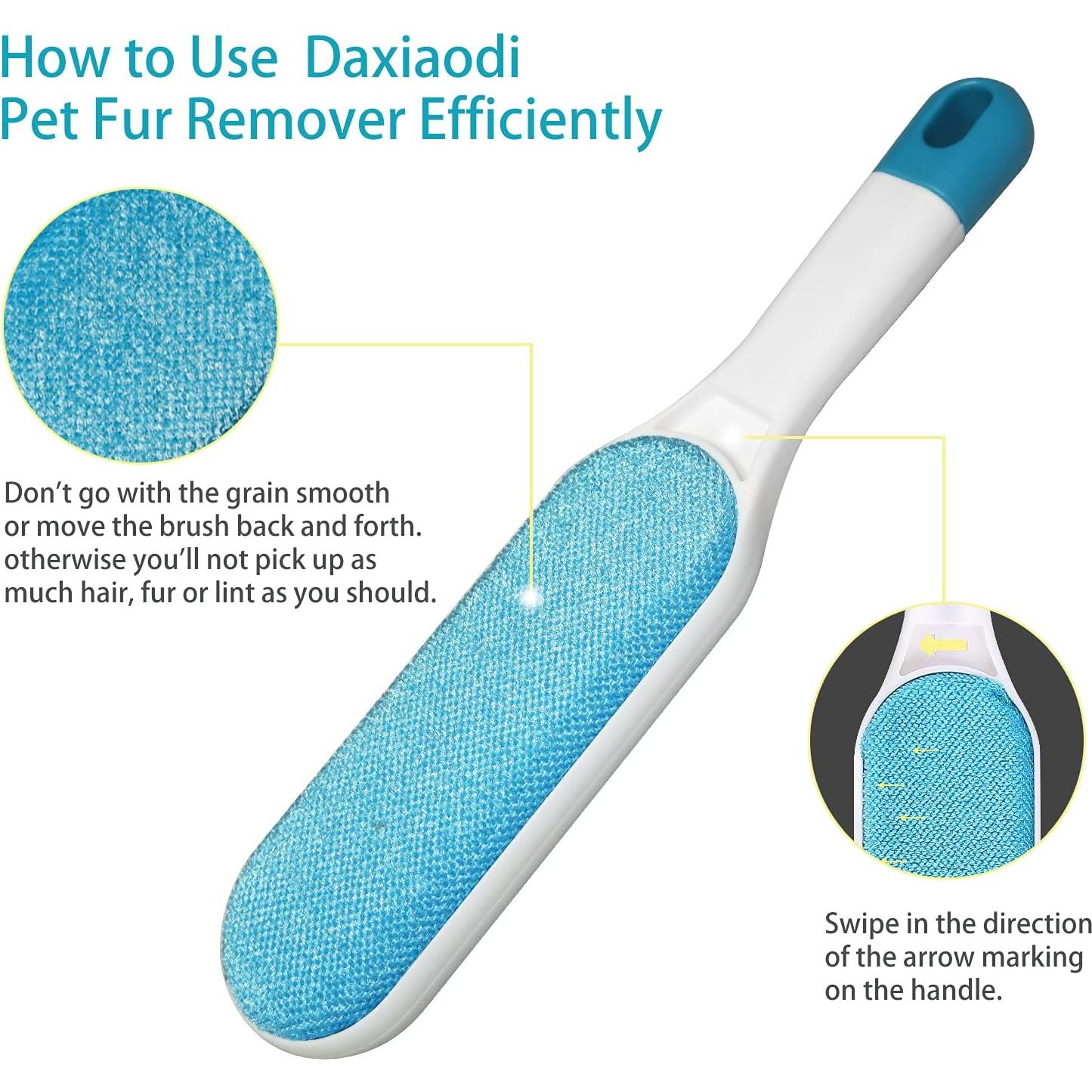 Juego de 2 Cepillos Quitapelusas DAXIAODI Autolimpiante