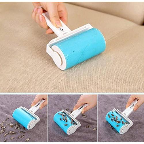 Juego de rodillo adhesivo reutilizable iLifeTech azul 17x10x5.2cm