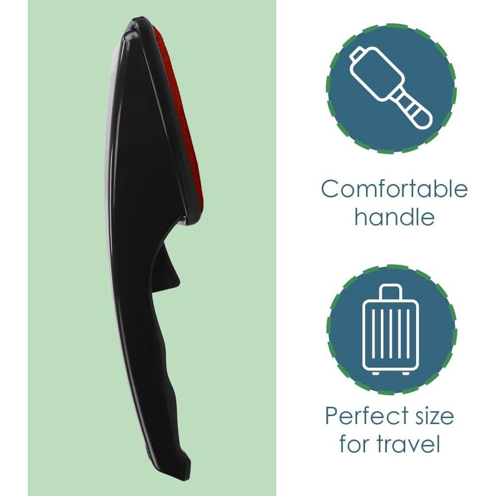 Removedor de Pelusa Manual Home Basics Rojo 26.7x6.4 cm