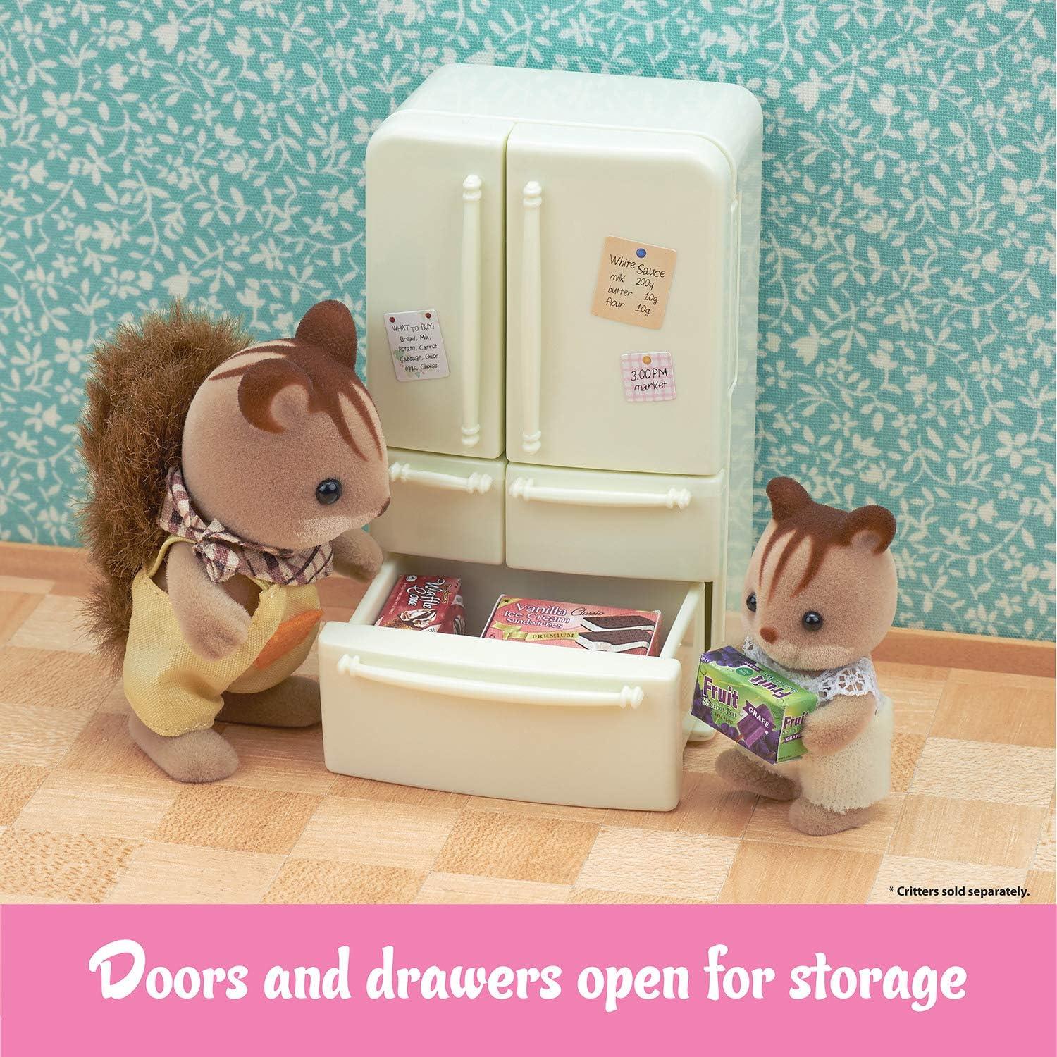 Juego de Cocina Calico Critters - 37 Piezas y Accesorios