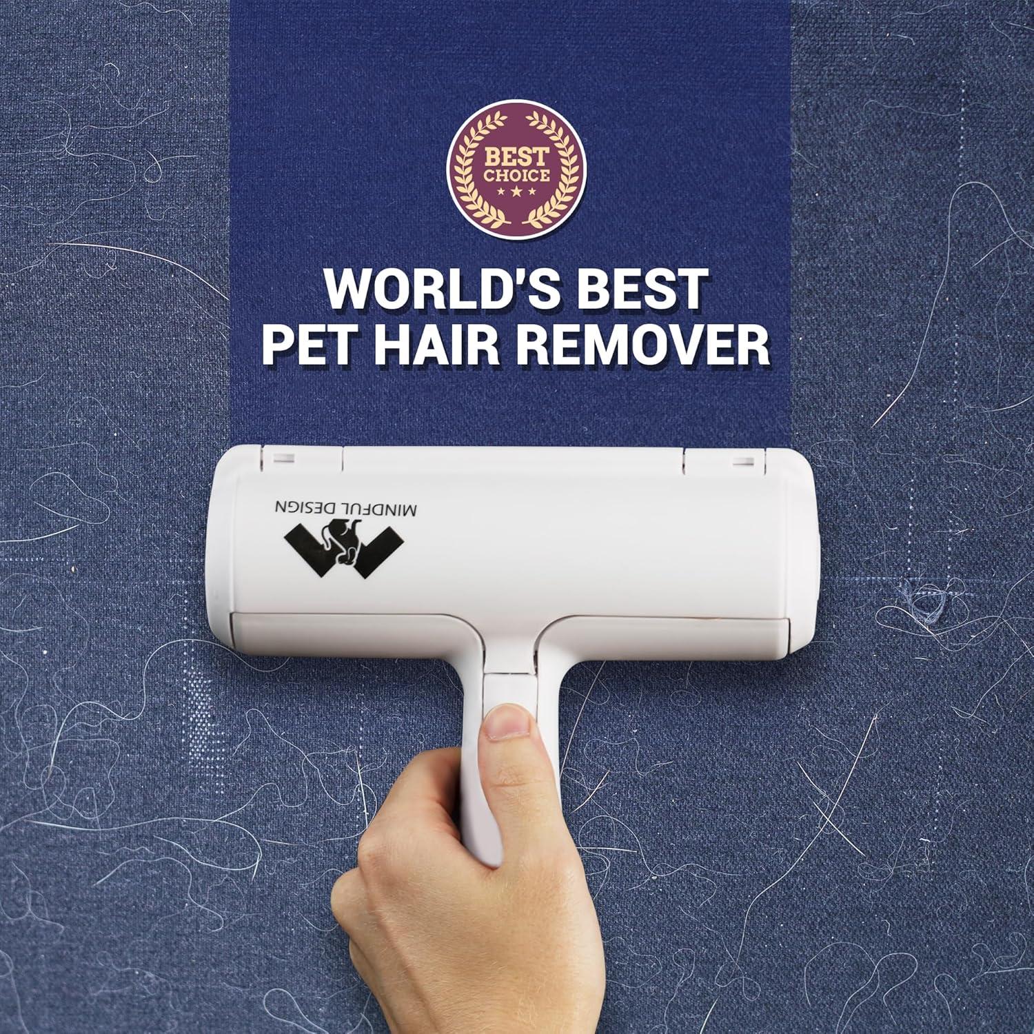 Rodillo Adhesivo Reutilizable Diseño Consciente para Pelo de Mascotas