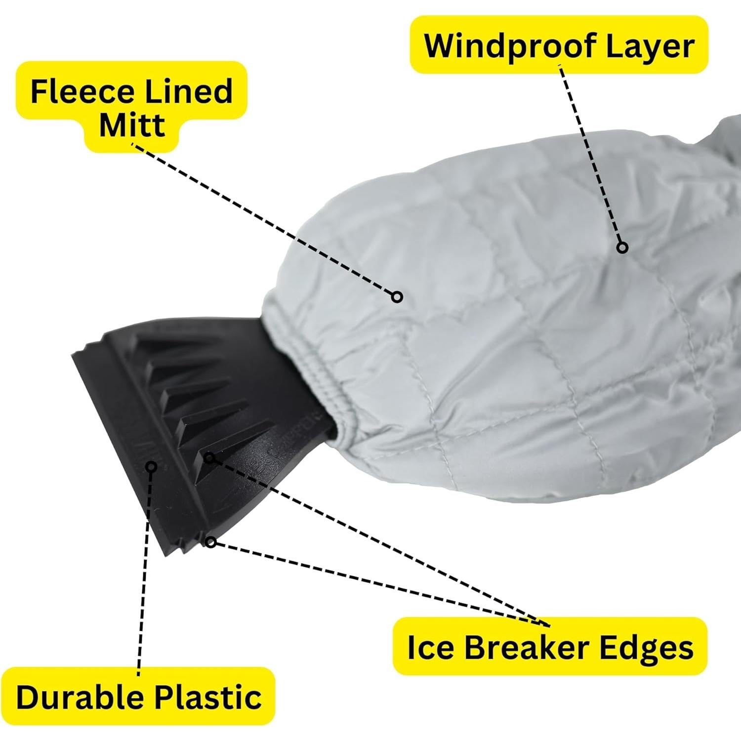 Rascador de Hielo con Mitón Aislante Harrier Hardware