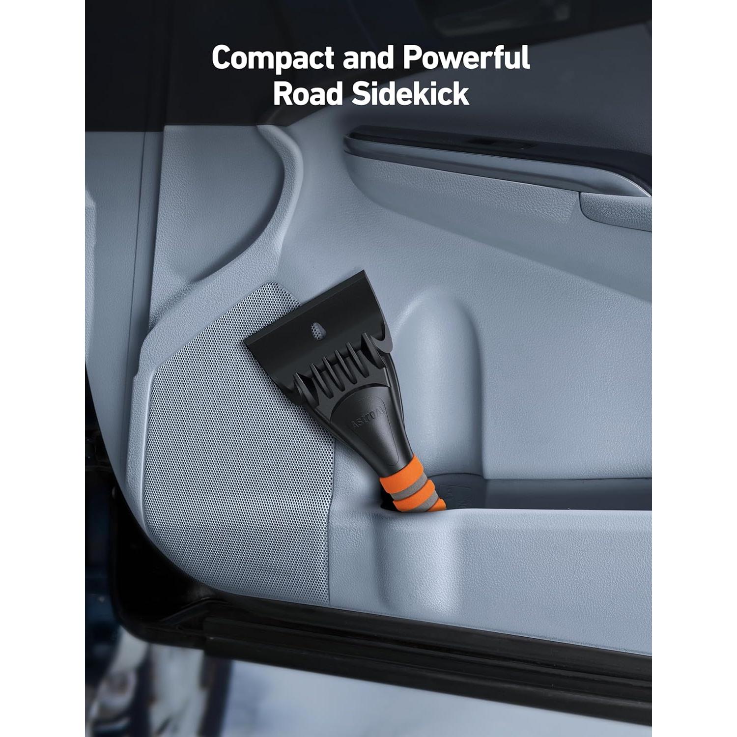 Raspador de Hielo AstroAI 11.43 cm para Coches y Camiones