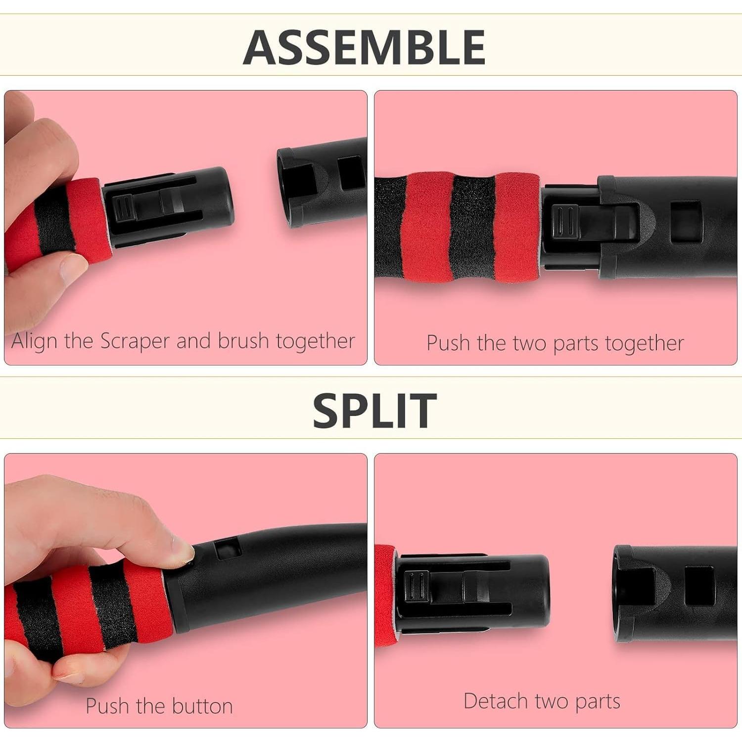 Raspador de Hielo FOVAL 68.6 cm con Cepillo de Nieve