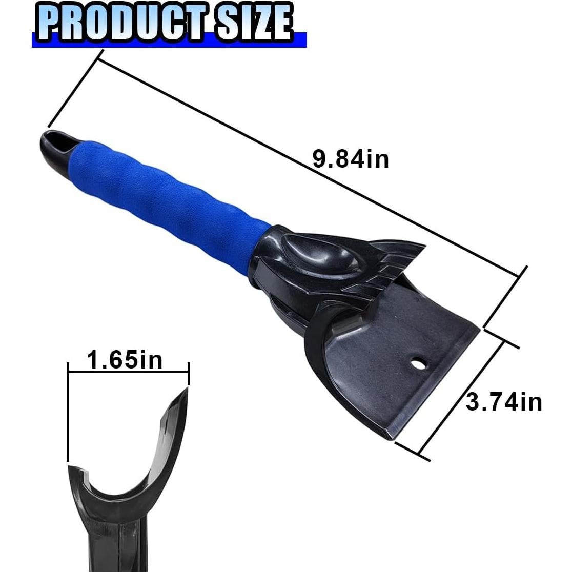 Raspador de Hielo para Autos LAINLOY 25x9.5cm Azul