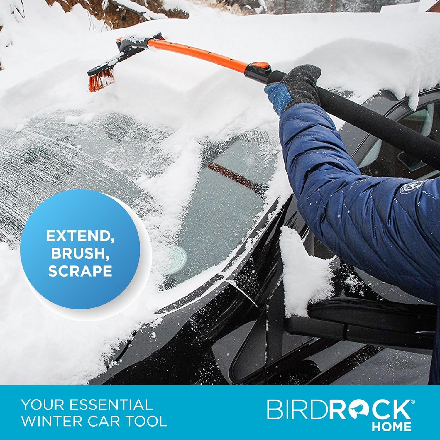 Cepillo para Nieve Extensible BIRDROCK HOME 127 cm con Raspador