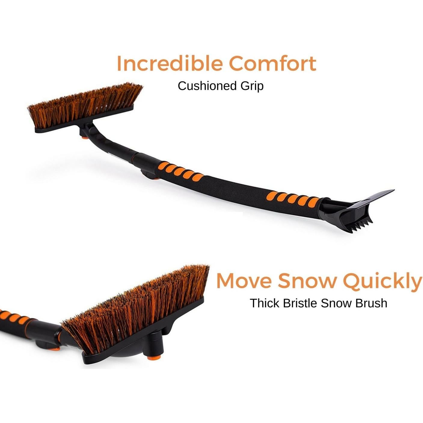 Cepillo para Nieve Extensible BIRDROCK HOME 127 cm con Raspador