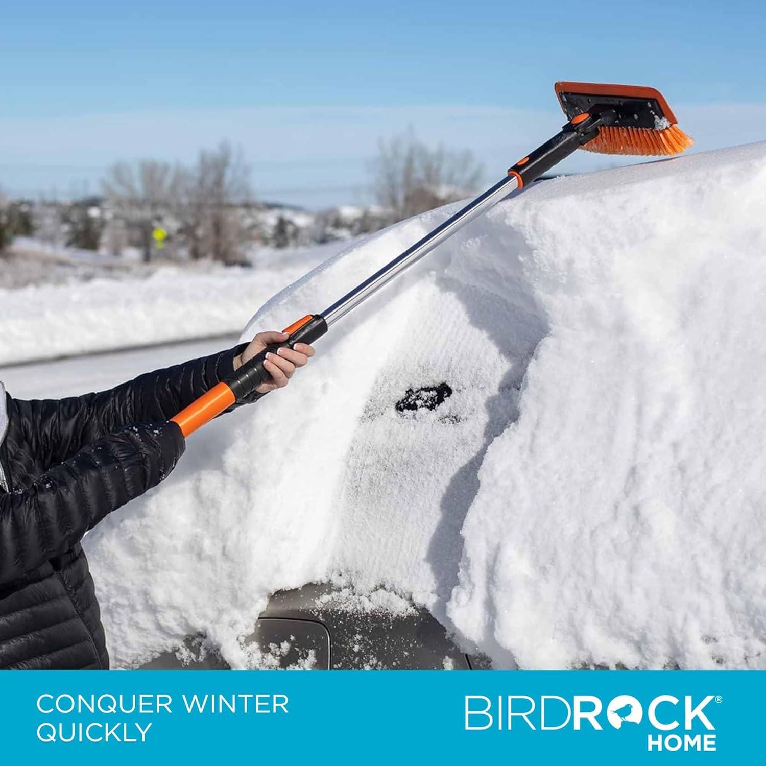 Cepillo de Nieve Extensible BIRDROCK HOME 60" con Raspador