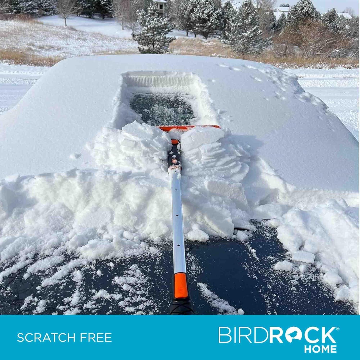 Cepillo de Nieve Extensible BIRDROCK HOME 60" con Raspador