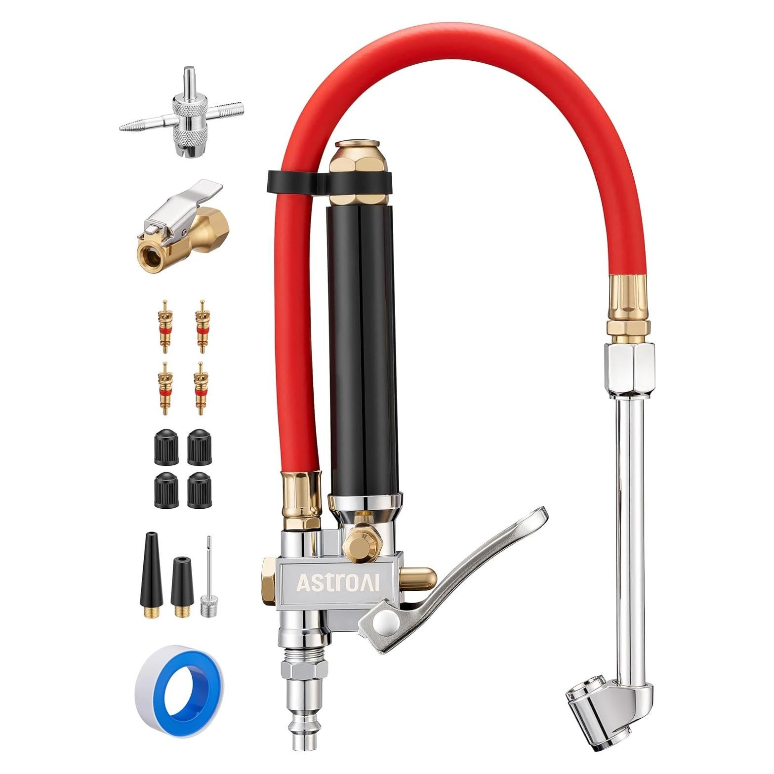 Medidor de Presión de Neumáticos AstroAI T3 con Inflador 10-120 PSI