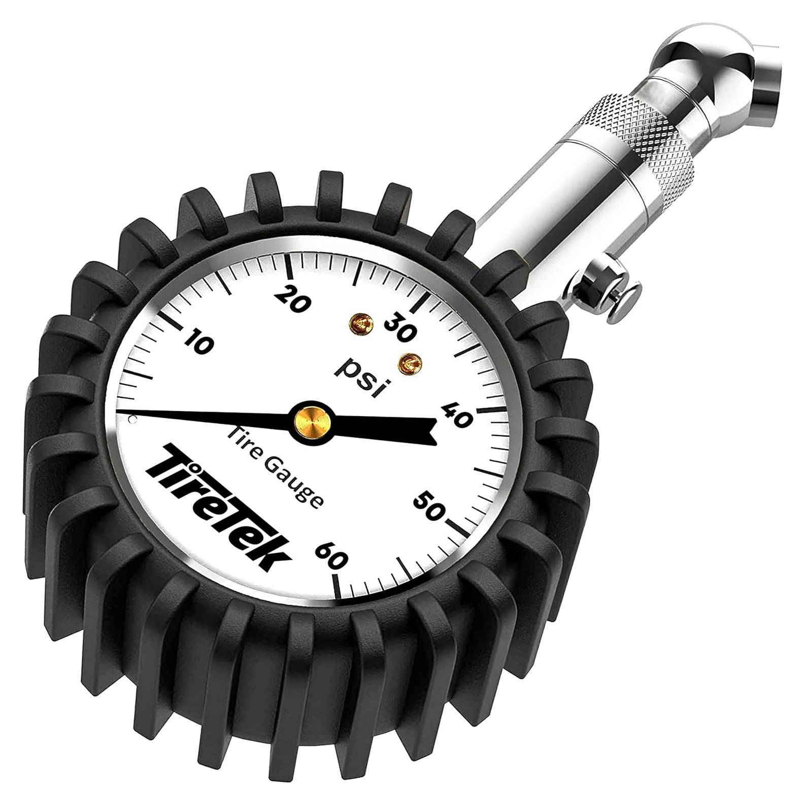 Medidor de Presión de Neumáticos TireTek - Mecánico 0-4.1 Bar