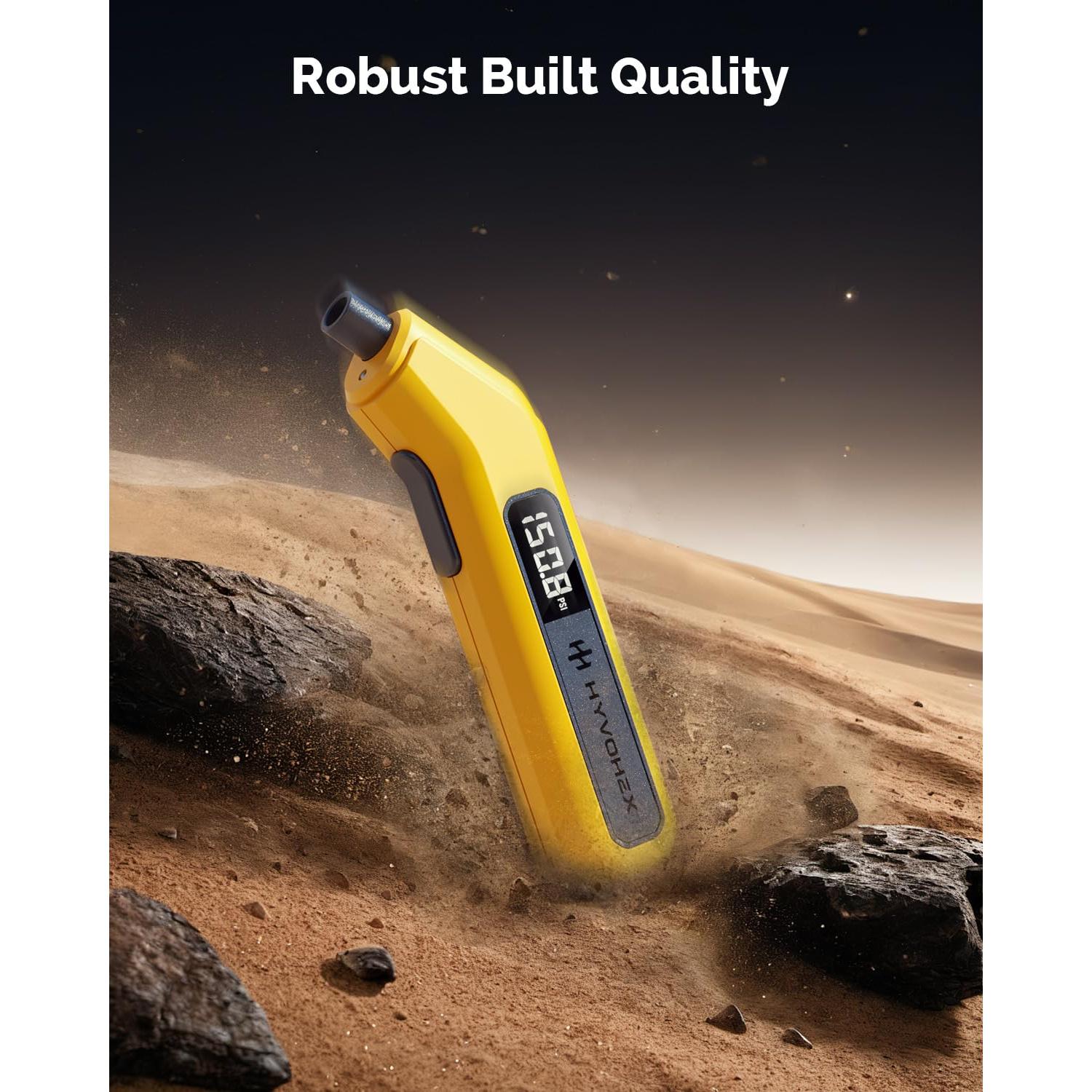 Medidor de Presión de Neumáticos Digital HYVOHEX 200 PSI