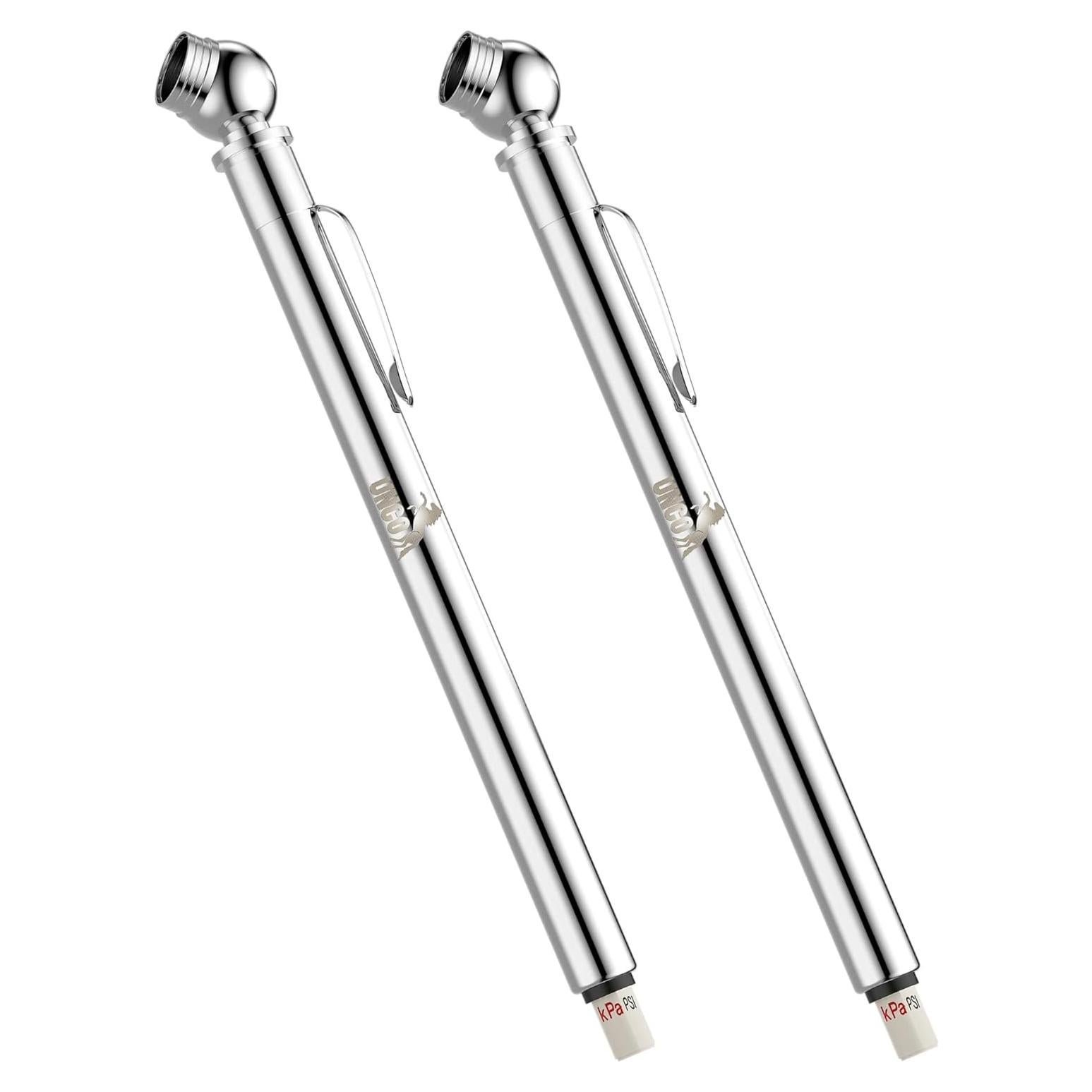 Medidor de Presión de Neumáticos UNCO - 2 Paquete, 10-75 PSI