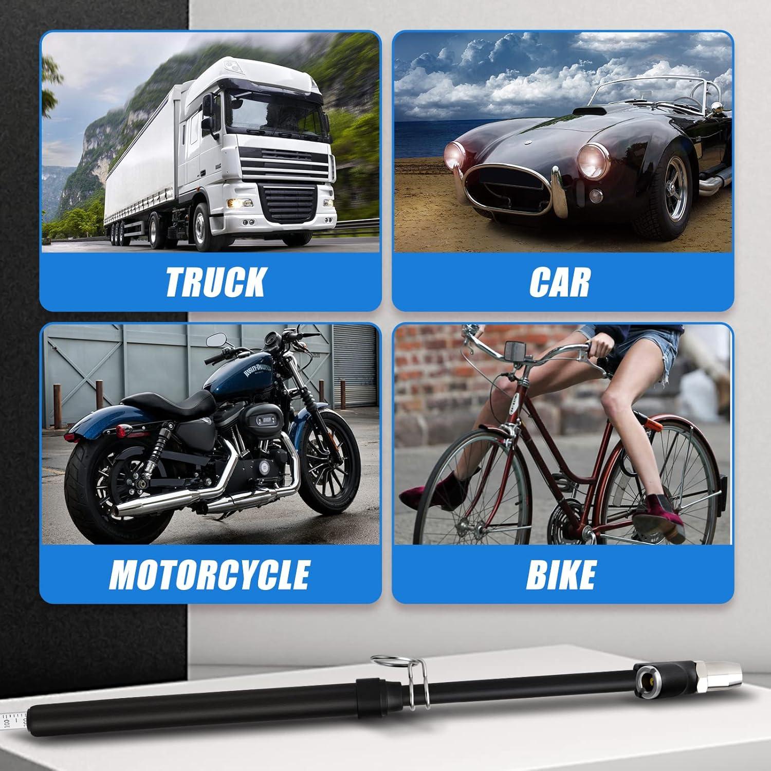 Medidor de Presión de Neumáticos MEANLIN 10-150 Psi Doble Cabeza