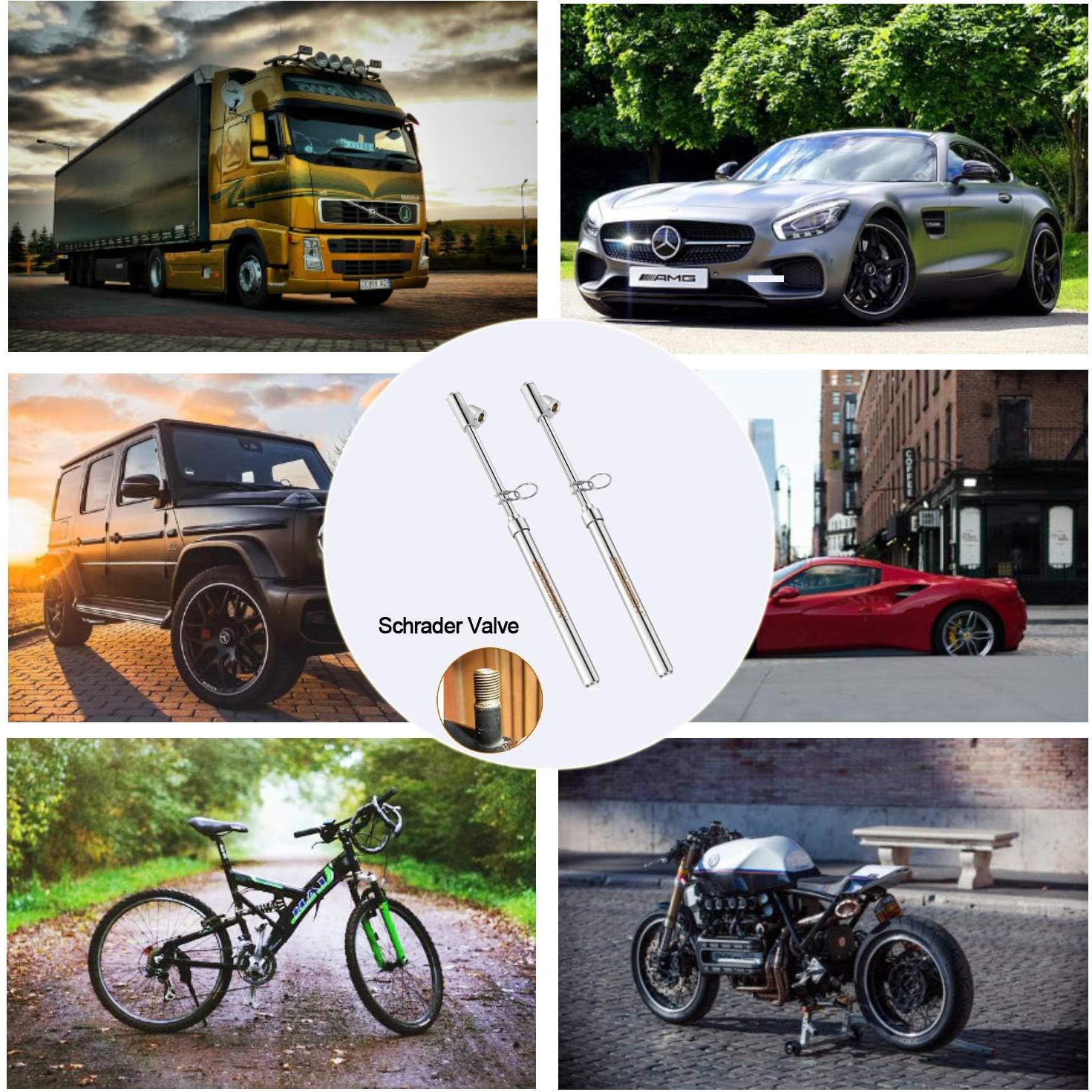 Medidor de Presión de Neumáticos GODESON Doble Cabeza 10-150 PSI