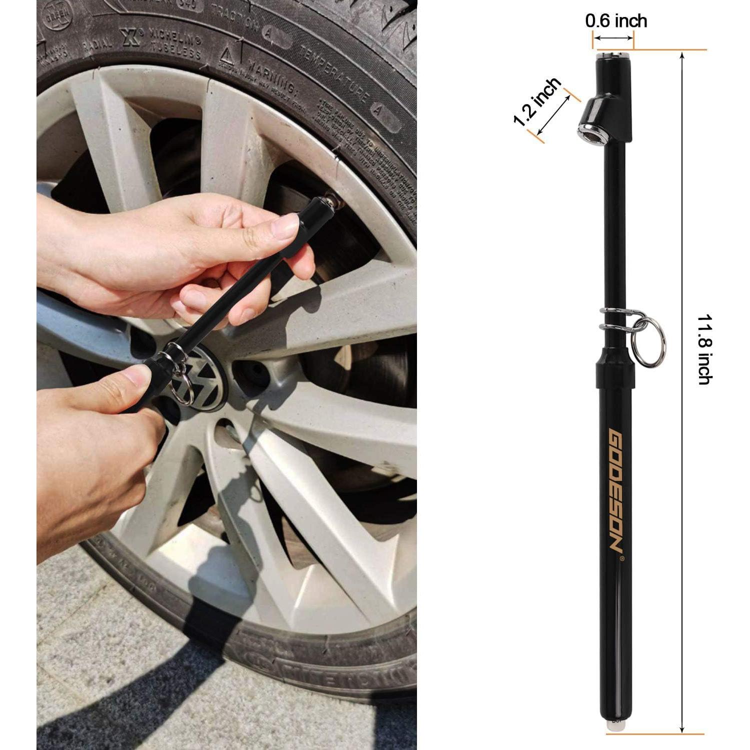 Medidor de Presión de Neumáticos GODESON Doble Cabeza 10-150 PSI