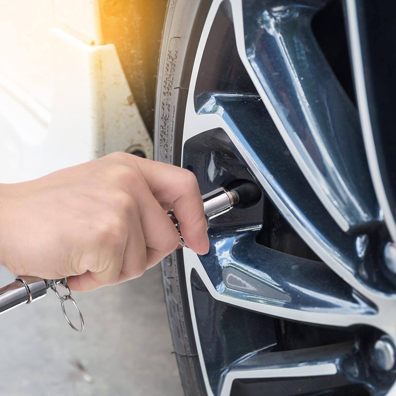 Medidor de Presión de Neumáticos Tallew Doble Cabeza 10-150 PSI