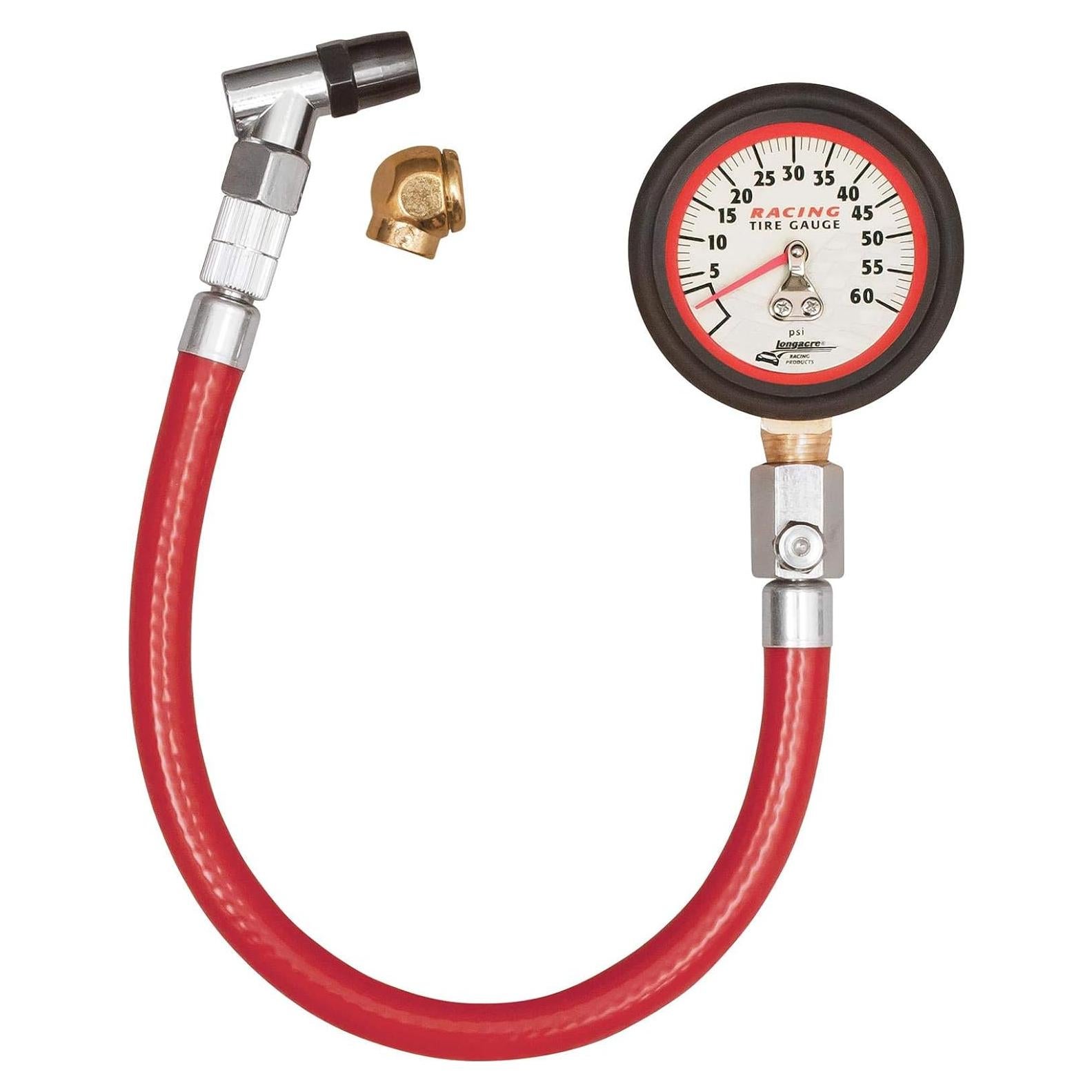 Medidor de Presión de Neumáticos Analógico Longacre 50417 0-4 Bar