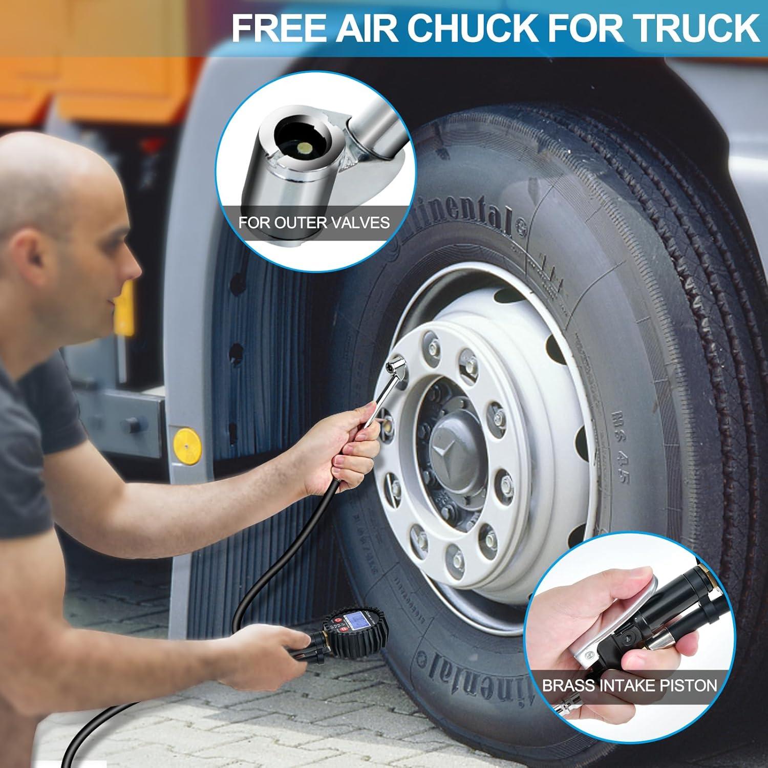 Medidor de Presión de Neumáticos Digital ENDARK 250 PSI