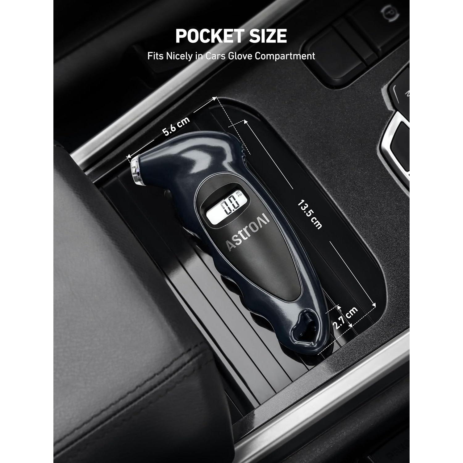 Medidor Digital de Presión de Neumáticos AstroAI 150 PSI