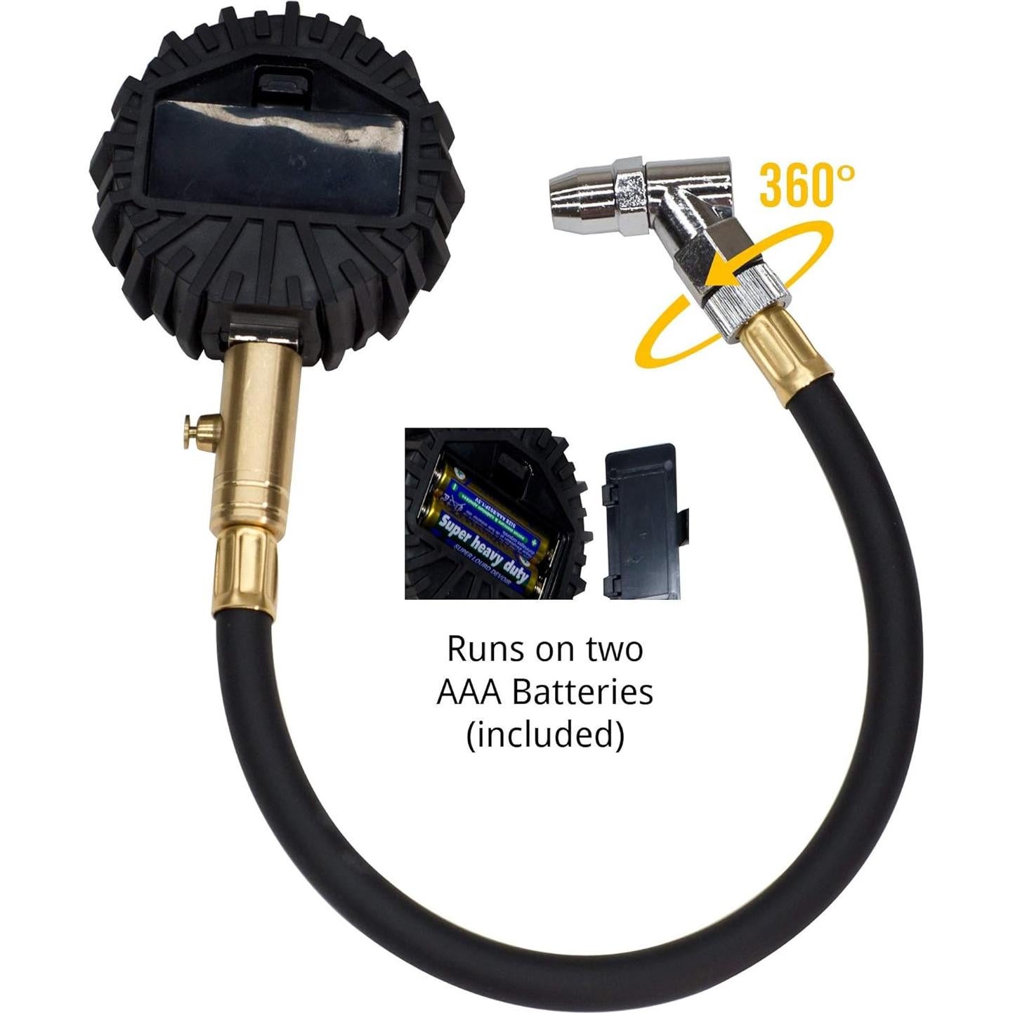 Medidor Digital de Presión de Neumáticos JACO ElitePro 200 PSI