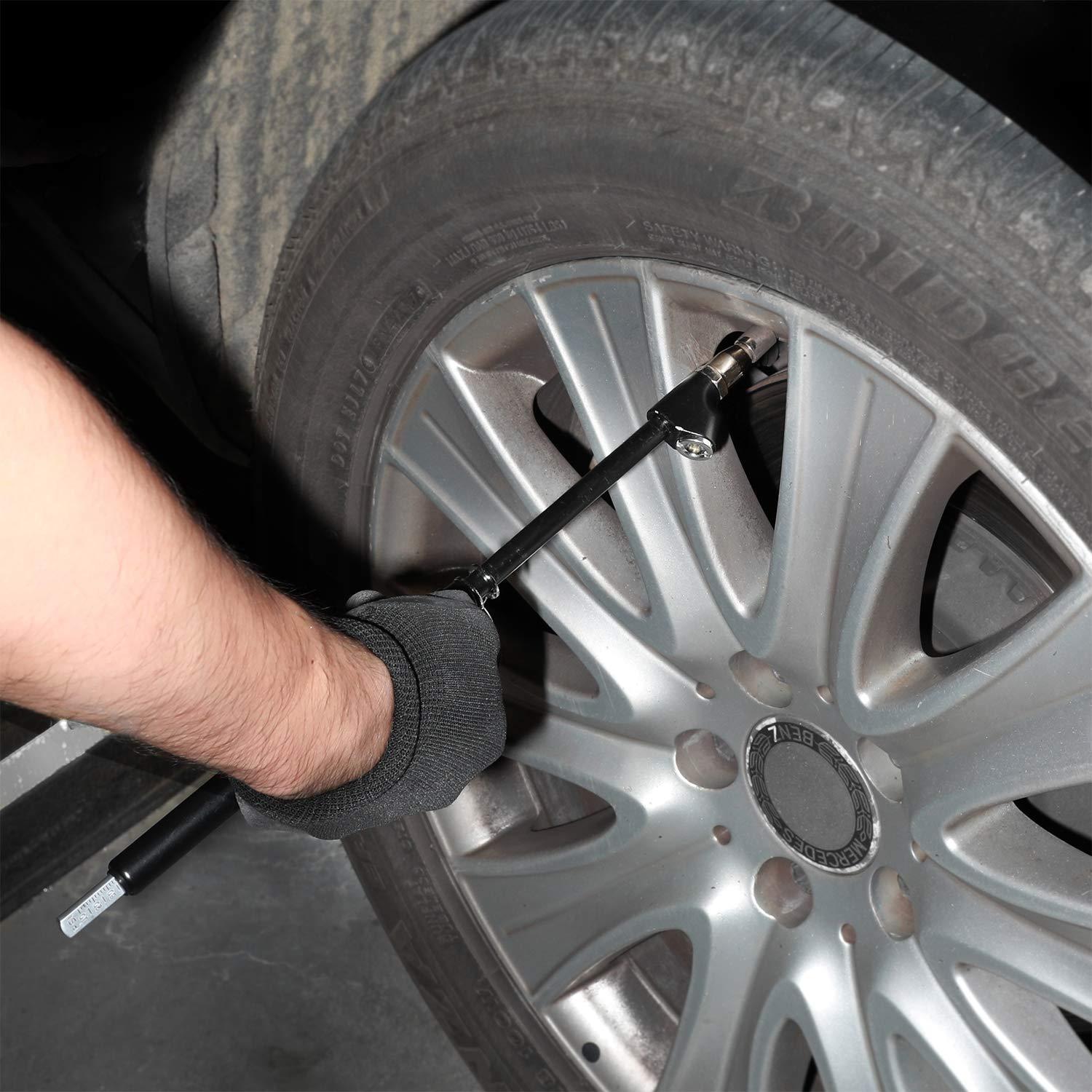 Manómetro de presión de aire WYNNsky 10-150 PSI doble cabeza