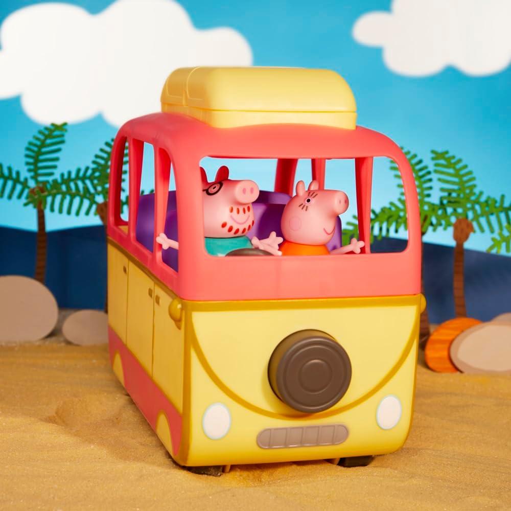 Campervan Peppa Pig Visita Australia con 8 Figuras