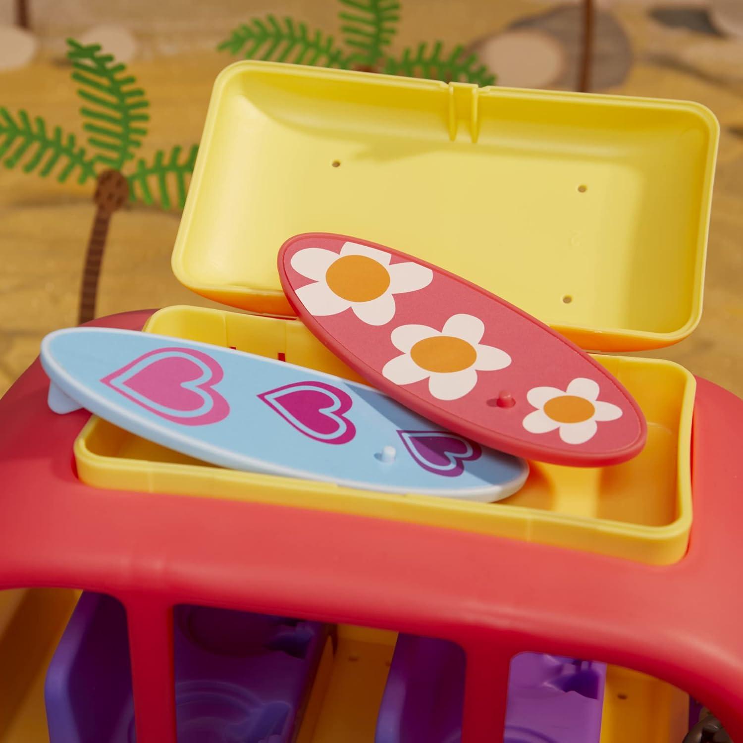 Campervan Peppa Pig Visita Australia con 8 Figuras