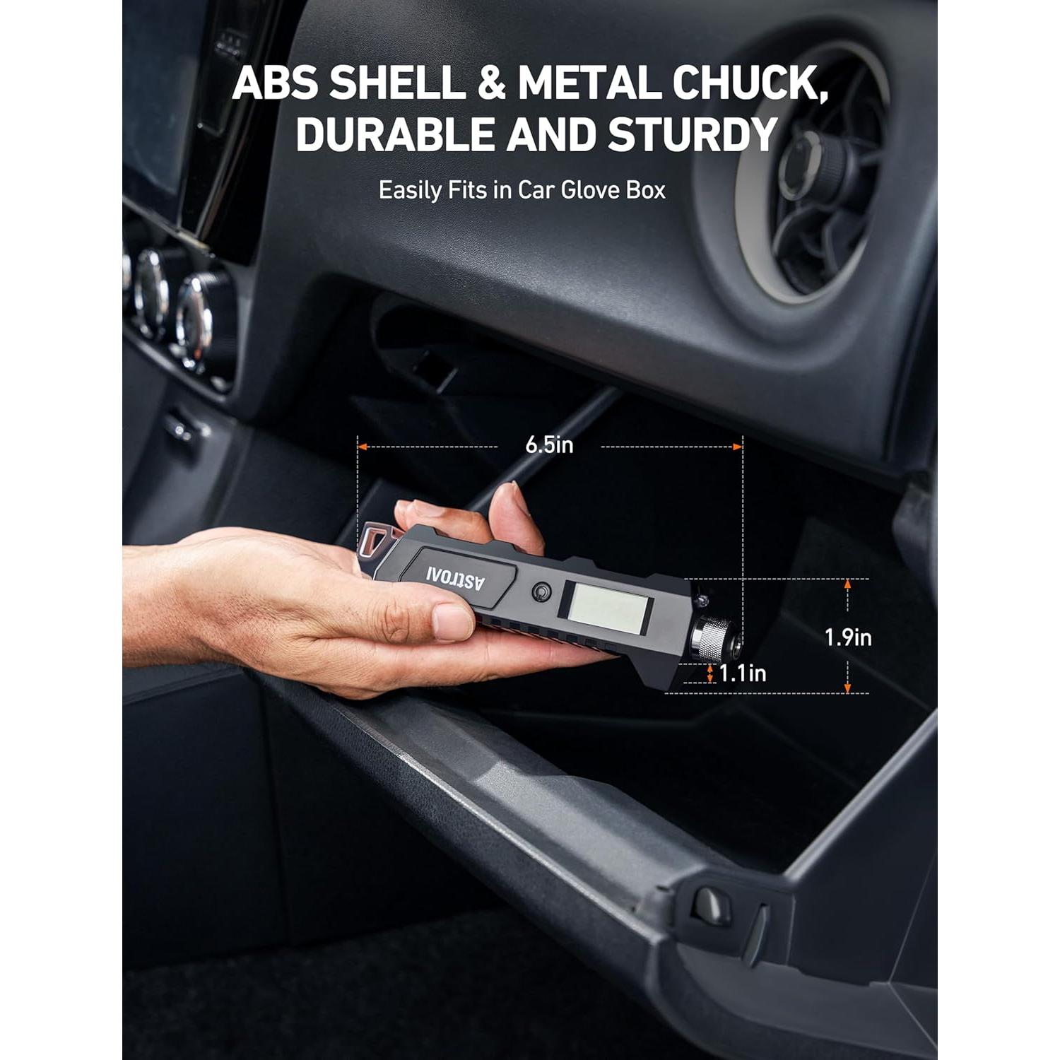 Medidor de Presión de Neumáticos Digital AstroAI 230 PSI