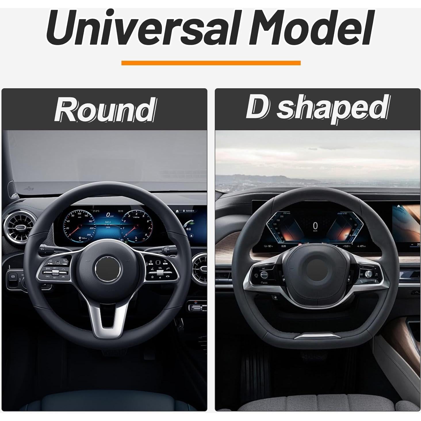 Funda de Volante KAFEEK 15" Microfibra Antideslizante