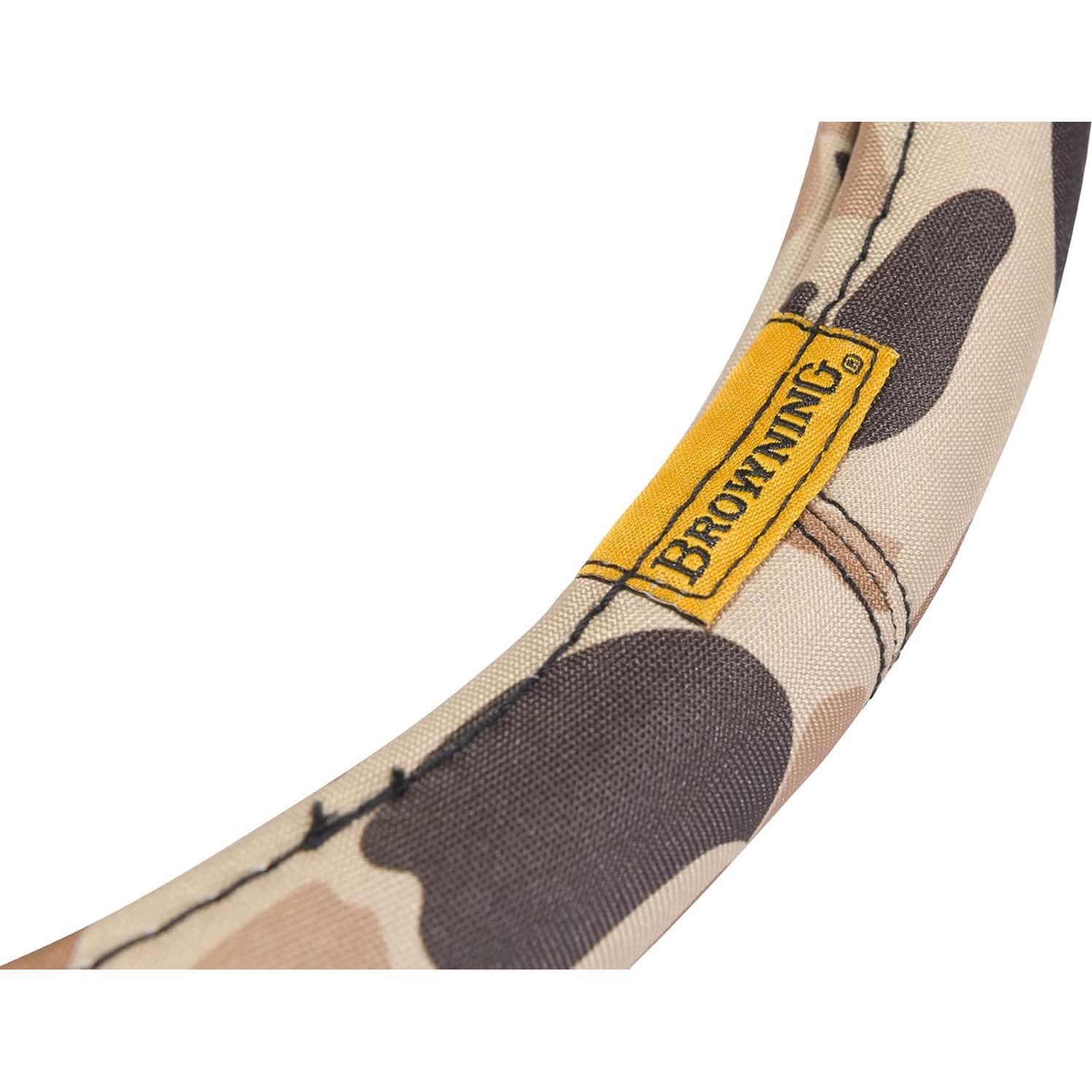 Cubierta de Volante Browning Camo Beige para Coche y SUV