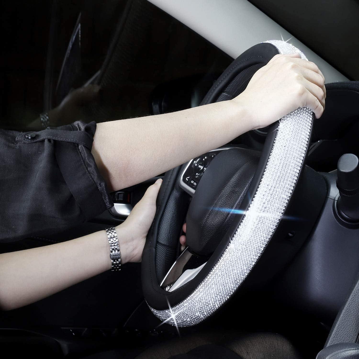 Cubierta de Volante de Cuero PU ChuLian 37-38 cm Brillante