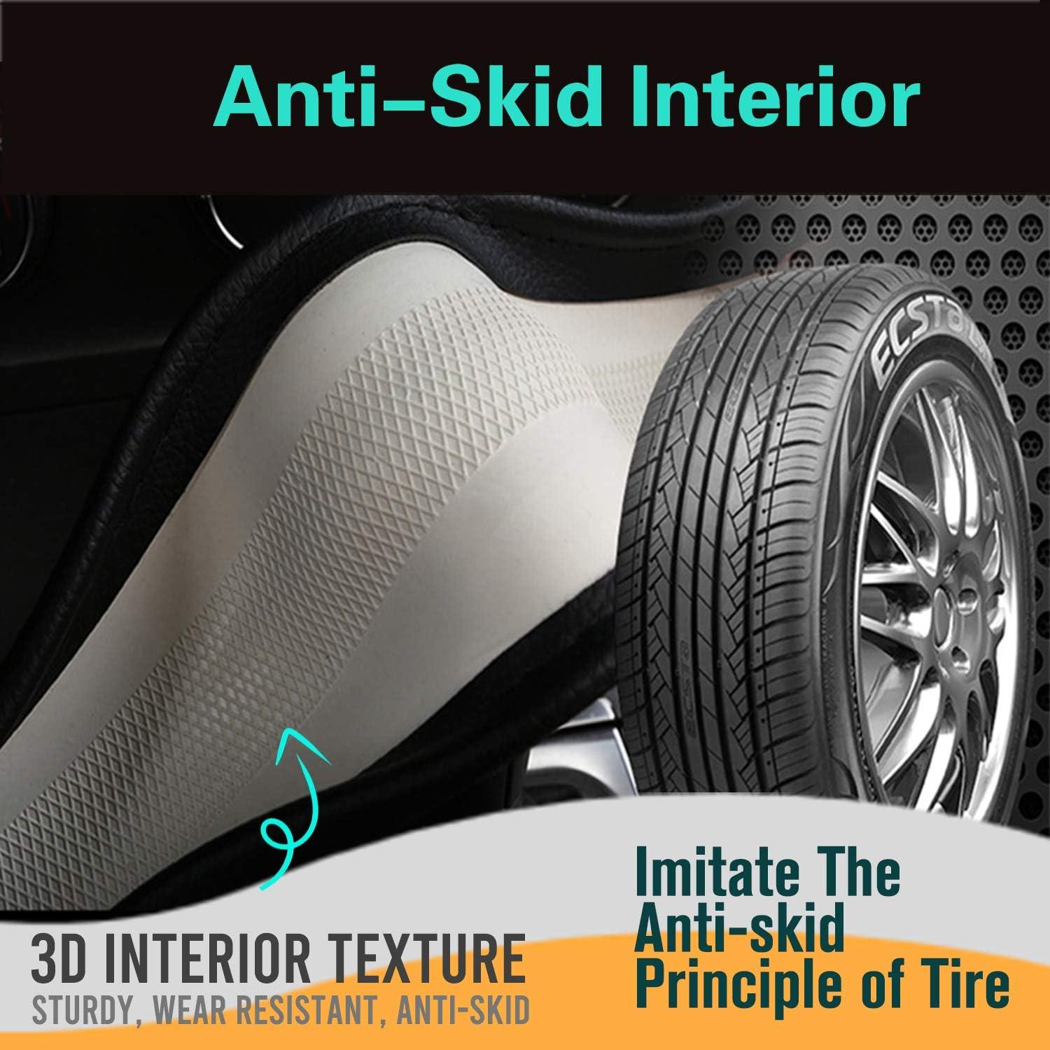 Funda de Volante PINCTROT Antideslizante Universal 37-38 cm Negro