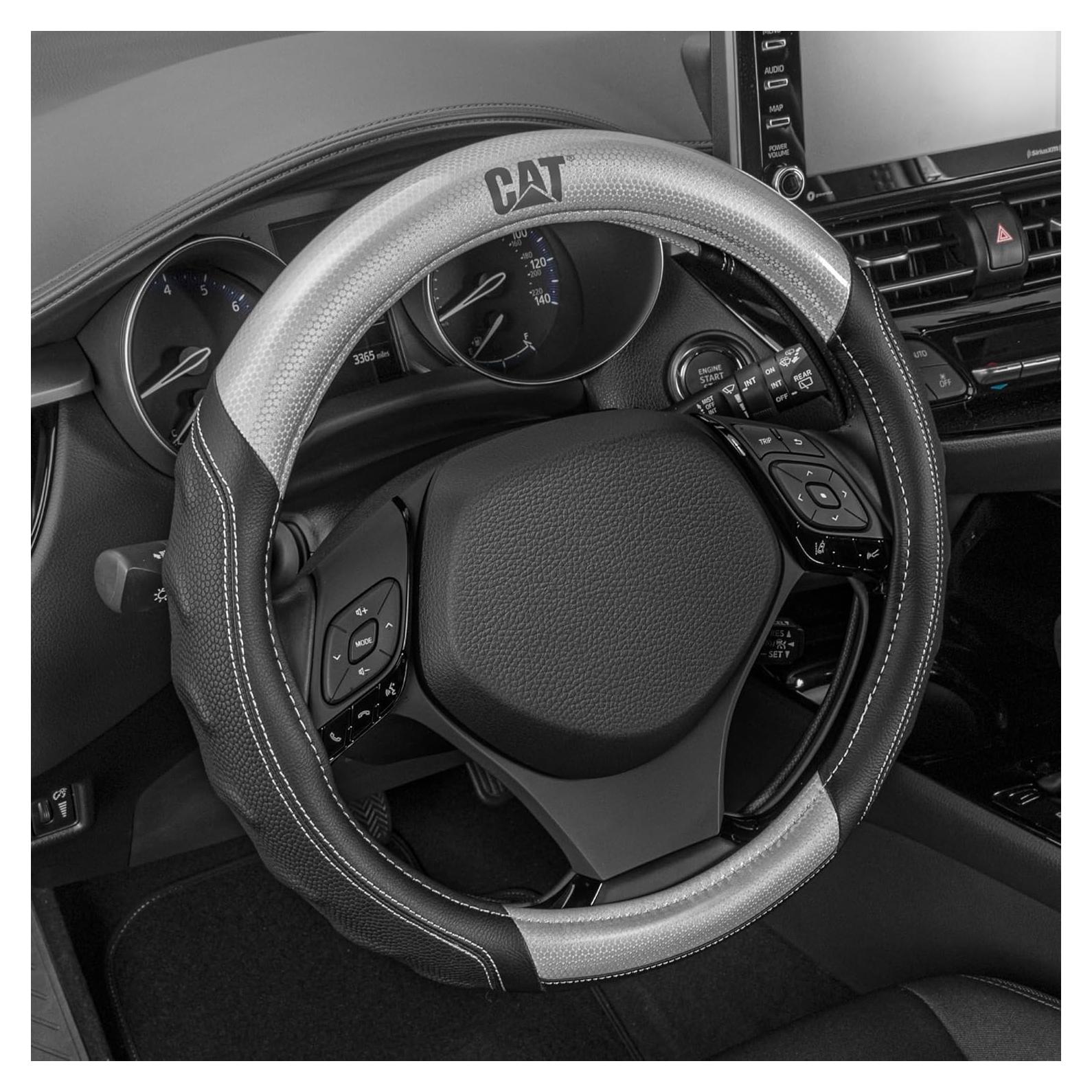 Cubierta de Volante CAT® Gris HexSport 38.1 cm Estándar