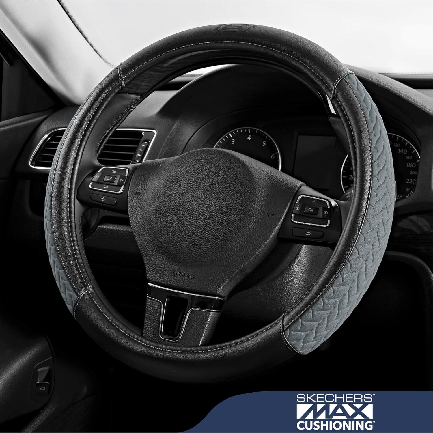 Cubierta de Volante Skechers Gris 37-38 cm Cuero Amortiguado