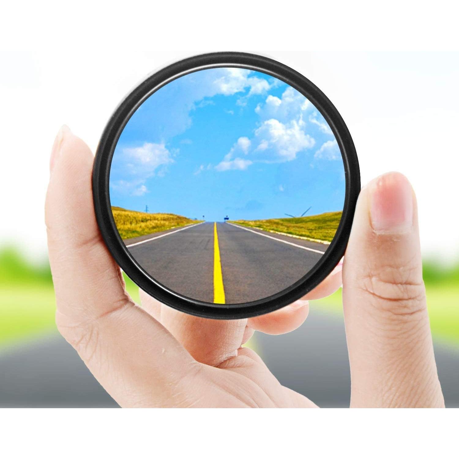 Espejos de Punto Ciego MARLBSTON 2" Convexos HD - Paquete de 2